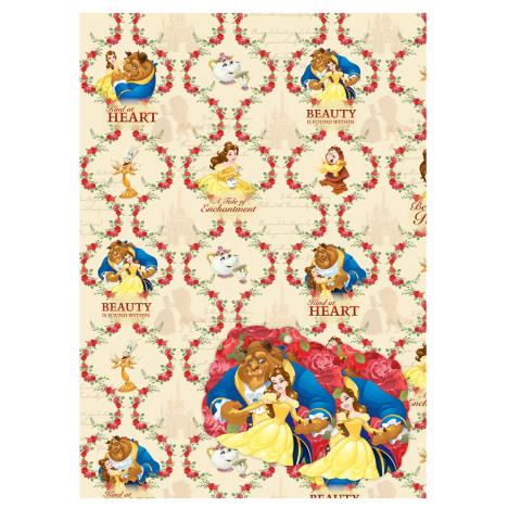 Beauty & The Beast Gift Wrap & Tags £0.99
